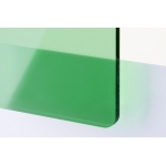 TroGLASS Color 3,0 mm Plexi Fényes Zöld (1 réteg) akril lemez 606 x 1216 mm / 117139 (kültéri)